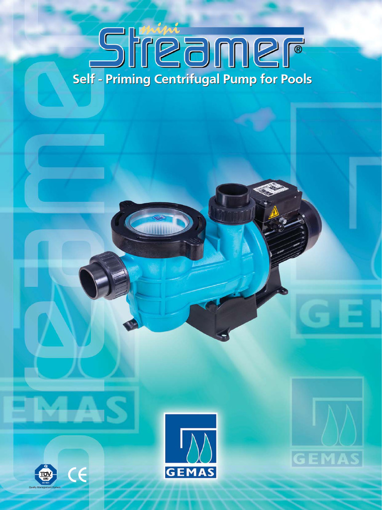 Mini Streamer | PDF | Pump | Mechanical Engineering