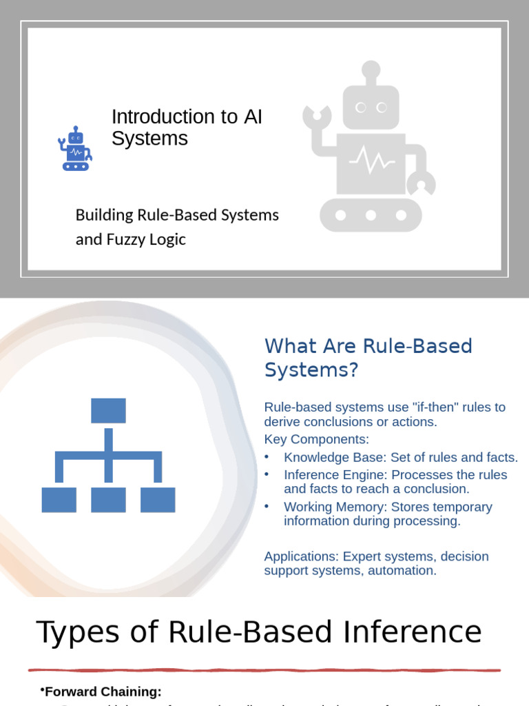 Lectuire 4-3 Rule-Based Systems and Fuzzy Logic 2 | PDF | Inference ...