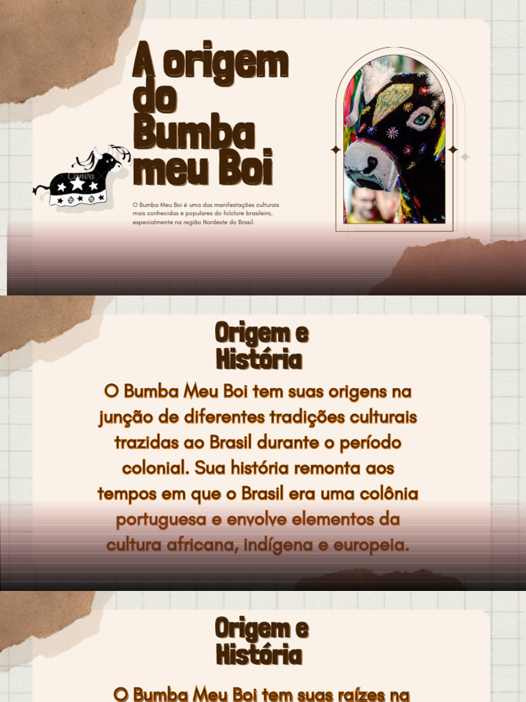 Origem e História do Bumba Meu Boi | PDF