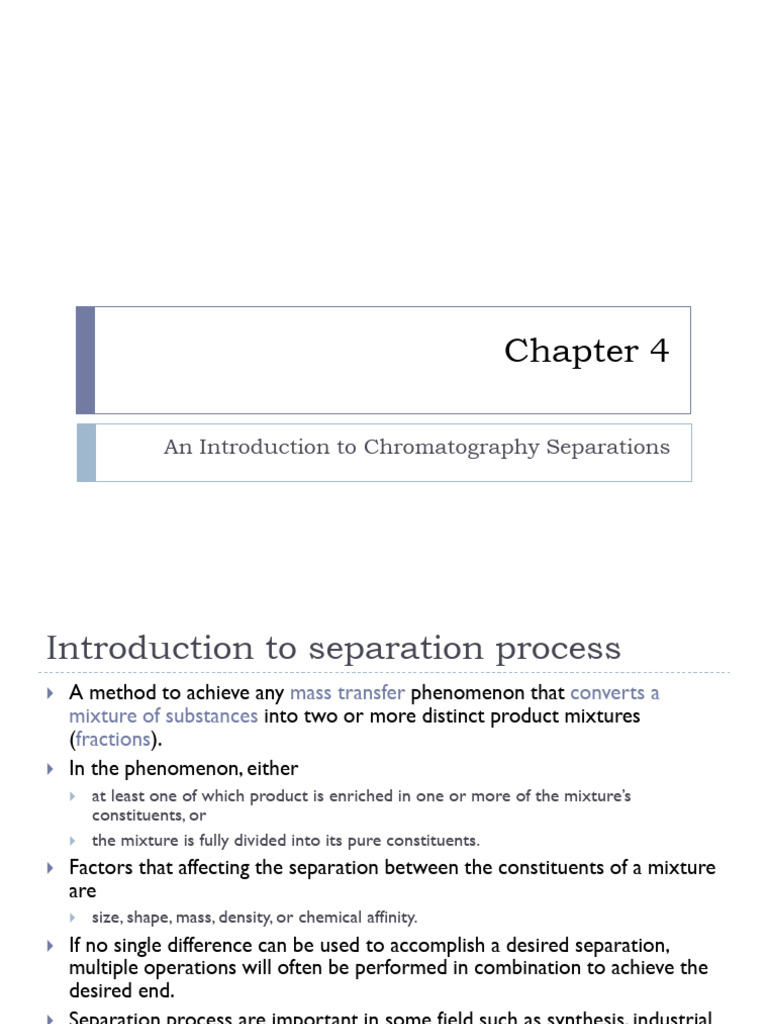 Introduction to Chromatography Techniques | PDF | Chromatography | Gas ...