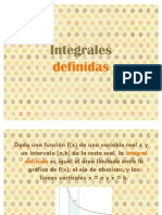 Integrales Definidas