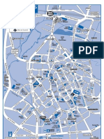 Plan Bourges - Centre-Ville Et Acces