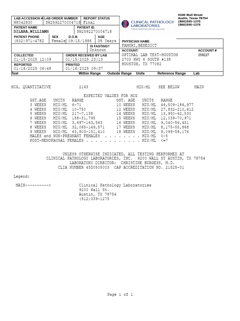 Dilara williams pdf health sciences health care