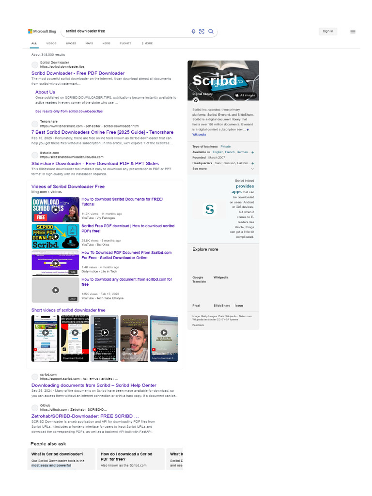 Free Scribd PDF Downloader Guide PDF Scribd World Wide Web