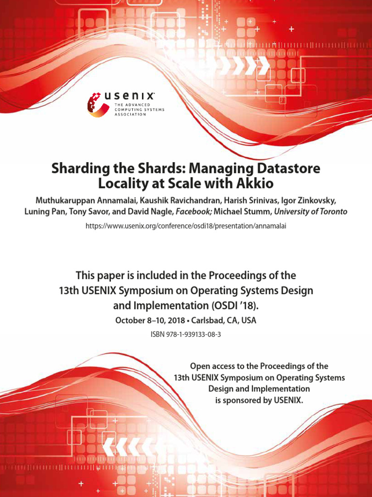 Akkio | PDF | Cache (Computing) | Replication (Computing)