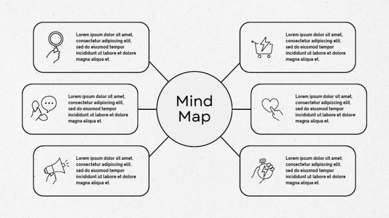 Black and White Modern Mind Map Brainstorm - 20250221 - 223806 - 0000 | PDF