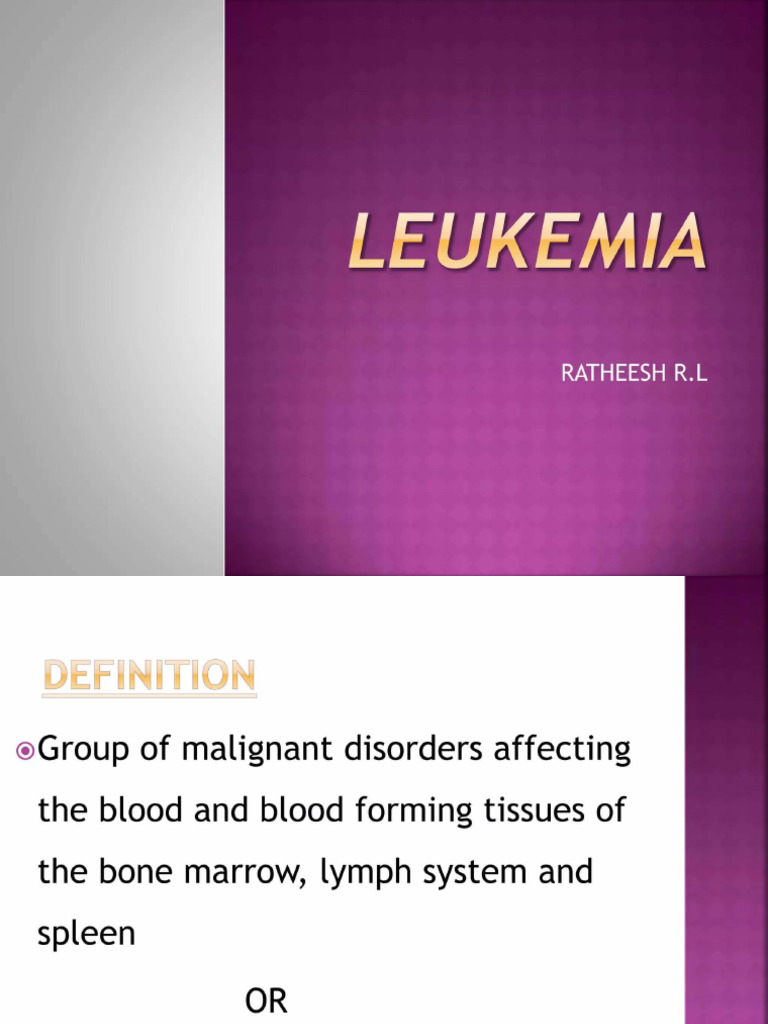 Leukemia | PDF