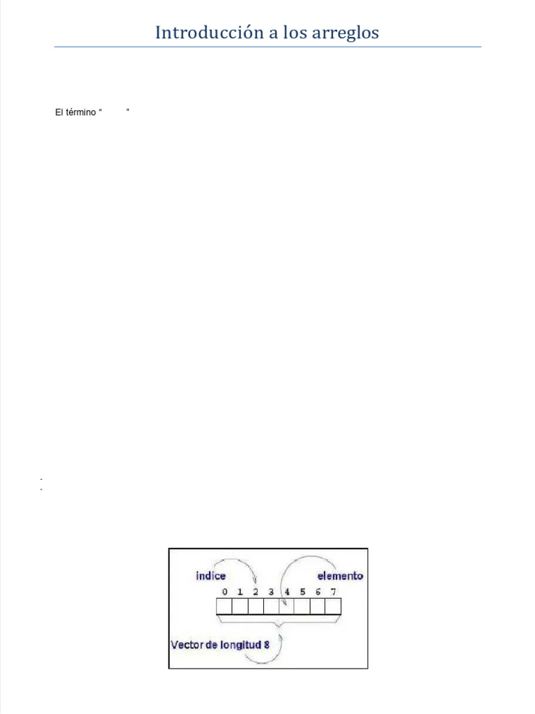 Introducción a Arreglos y Matrices | PDF | Matriz (Matemáticas ...