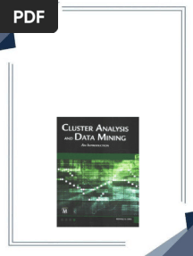 Complete Download Cluster Analysis and Data Mining An Introduction King PDF All Chapters