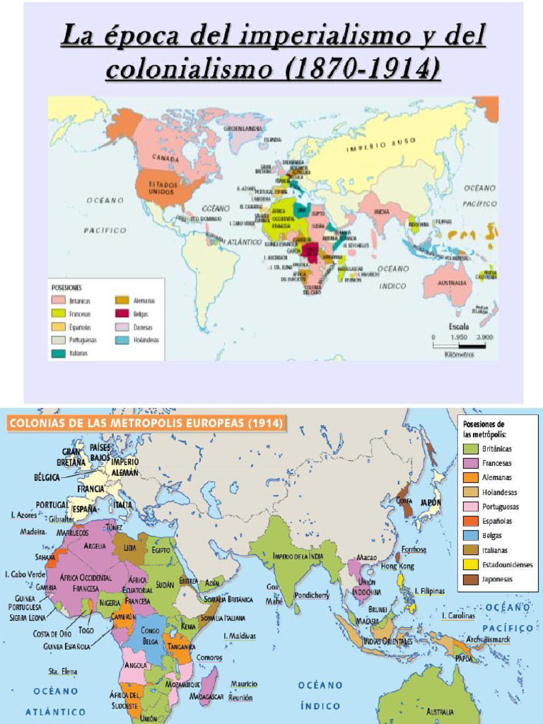 Imperialismo y Colonialismo en el Siglo XIX | PDF | Colonialismo ...