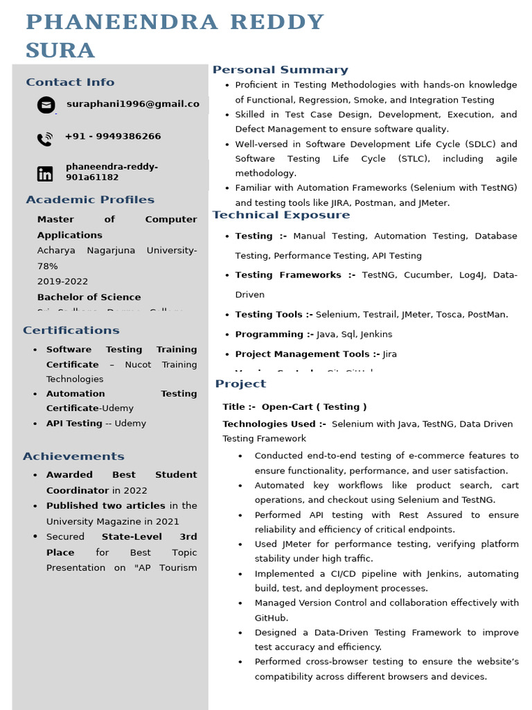 Software Testing Expertise Overview | PDF | Software Testing | Software ...