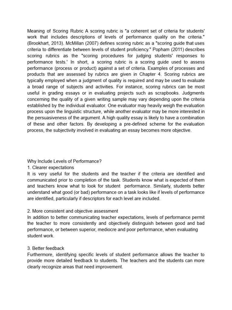 Assessment In Learning Pdf