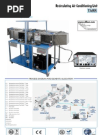 Recirculating Air Conditioning Unit: Technical Teaching Equipment