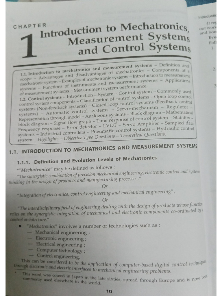 Mechatronics Imp | PDF