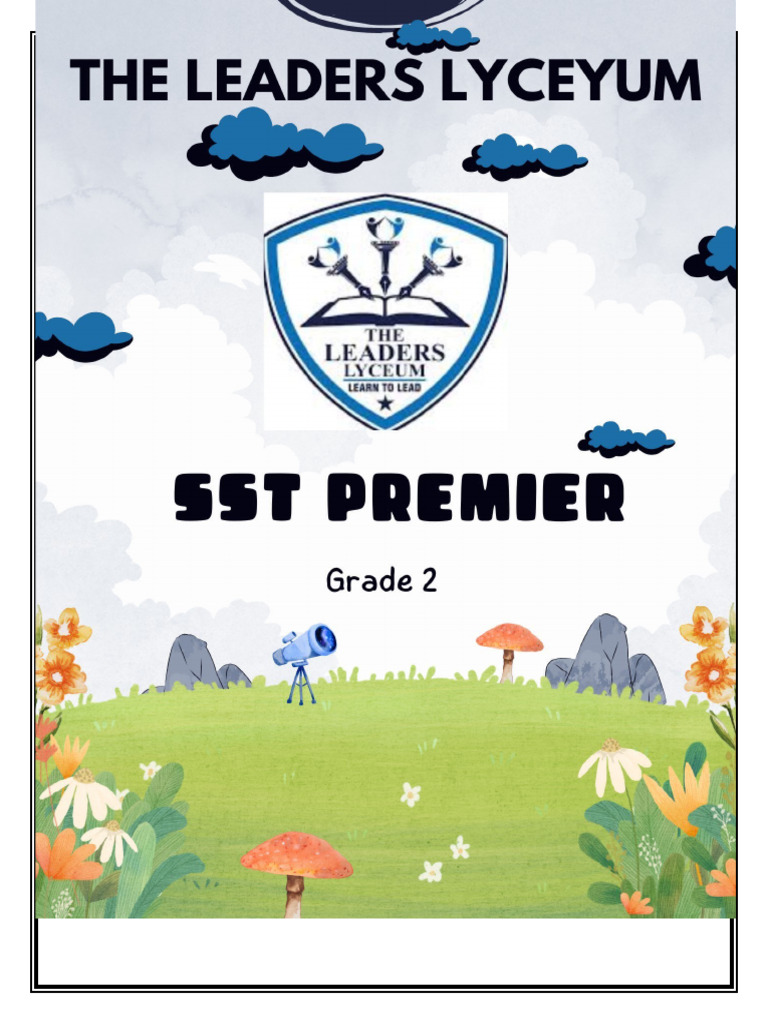 Grade 2 SST PREMIER (1) Final | PDF | Foods
