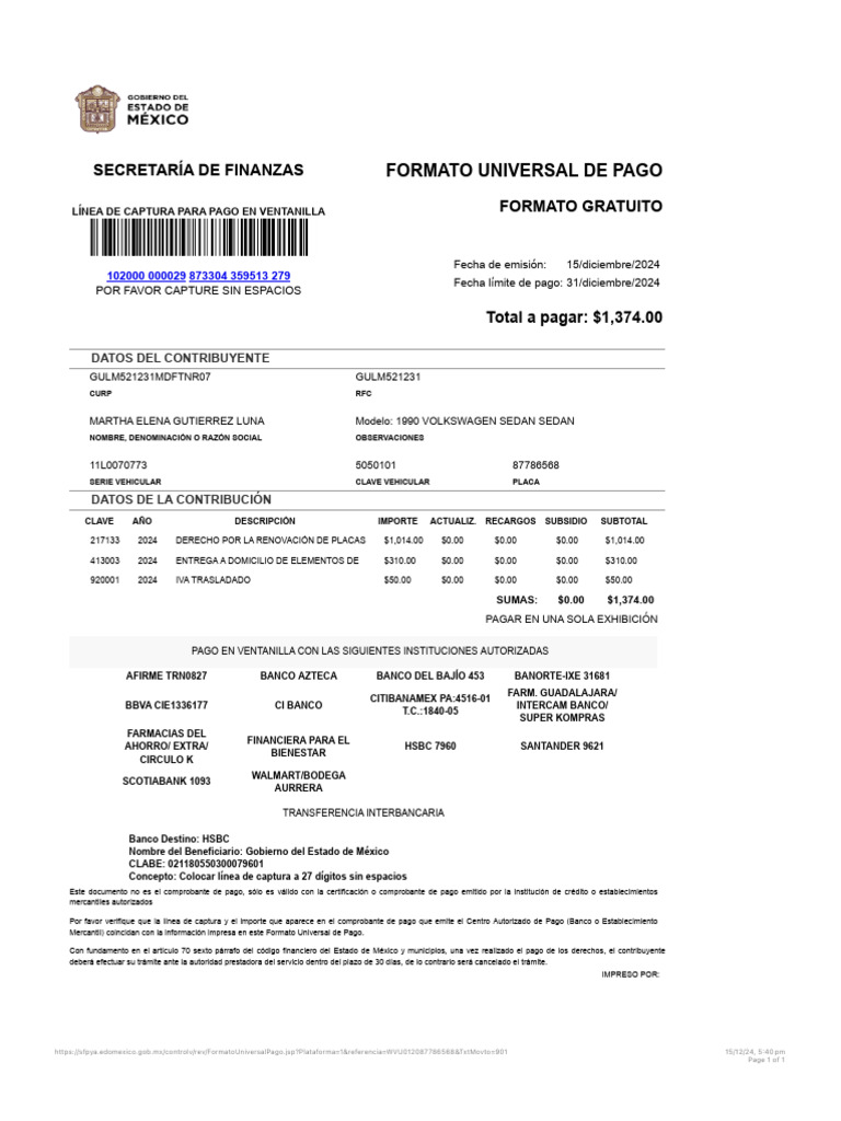 Formato Universal CCV | PDF | Bancos | Economias