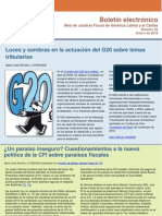 Boletín Red de Justicia Fiscal 03 - Enero 2012