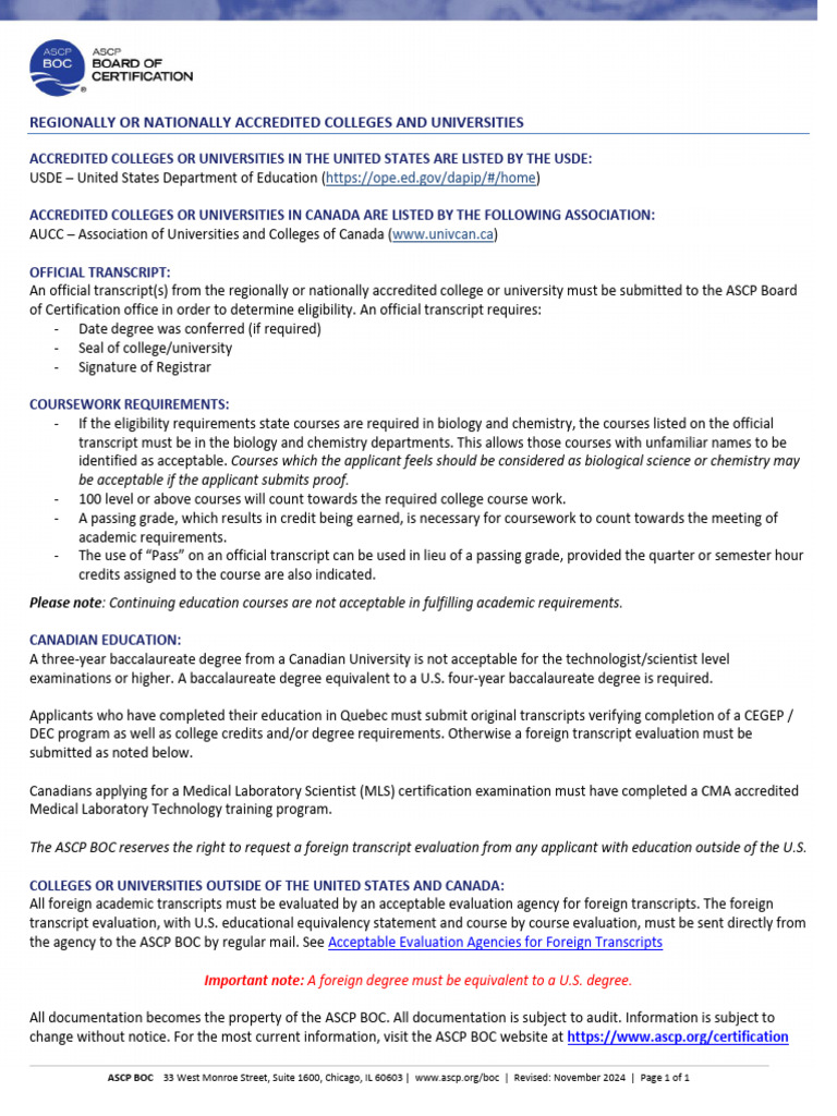 Regionally Accredited College University | PDF | Academic Degree ...