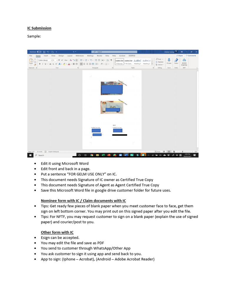 IC Submission Guidelines and Tips | PDF