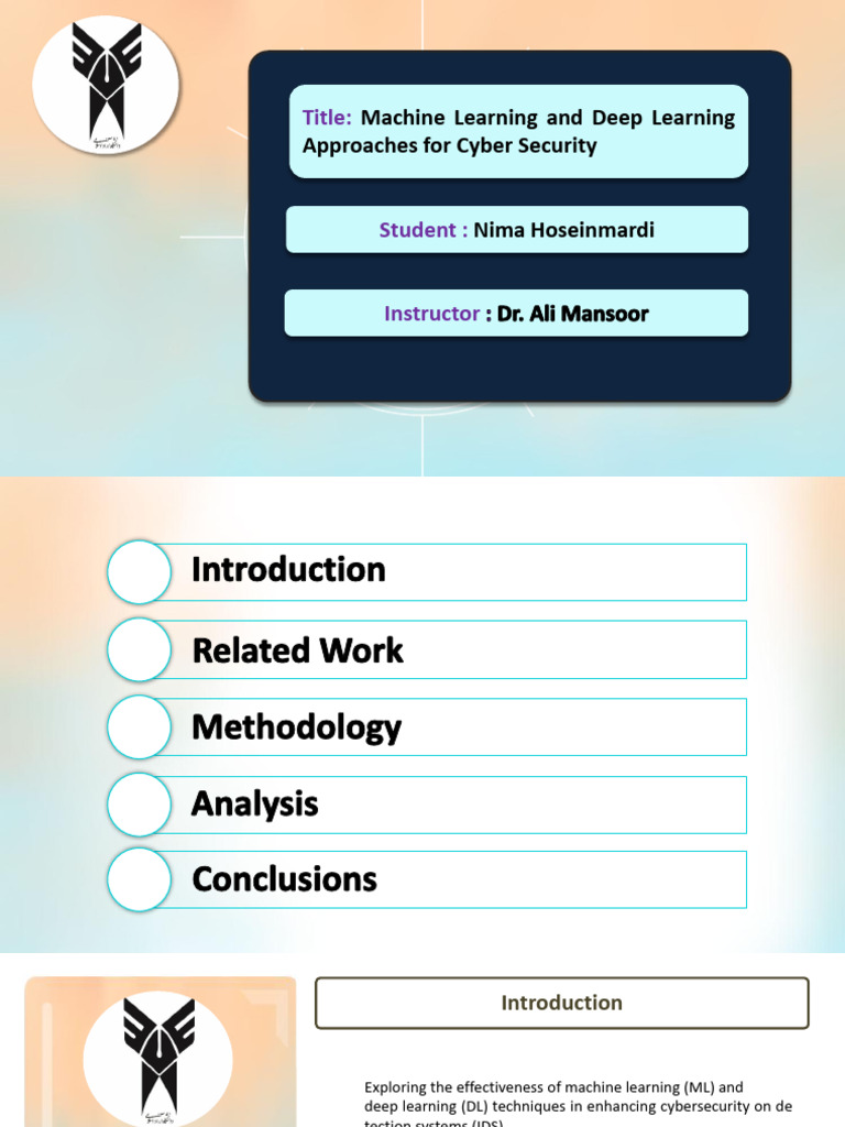 Machine Learning in Cybersecurity Detection | PDF | Machine Learning ...