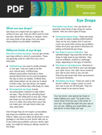 CROMSOL Eye Drops: Usage and Dosage | PDF | Medicine | Health Care