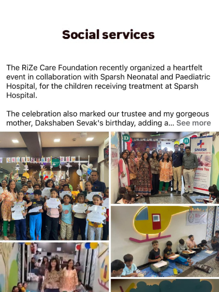 RiZe Care Foundation | PDF
