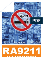Ra 9211 Handbook Tobacco Regulation Act 2003