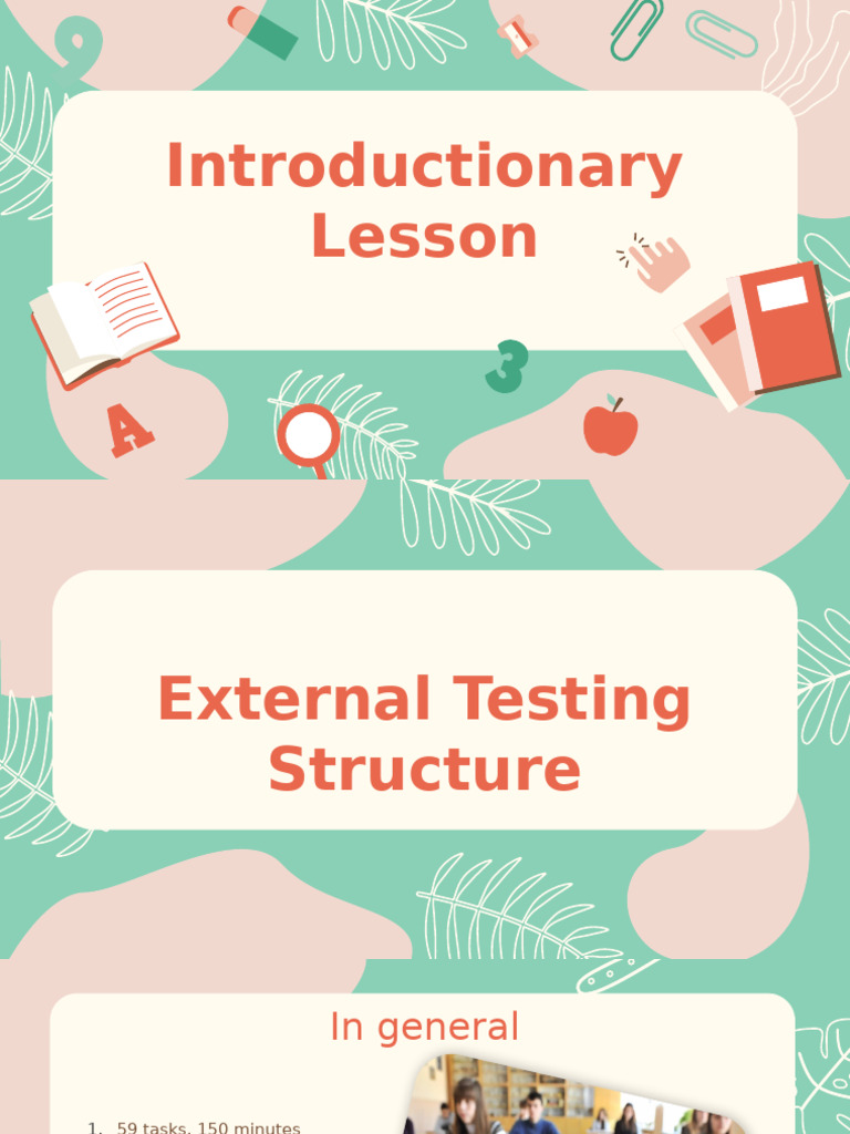 A1-B1 English Test Structure and Tasks | PDF