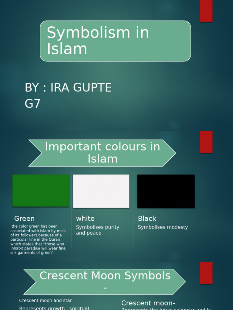 Key Symbols and Colors in Islam | PDF
