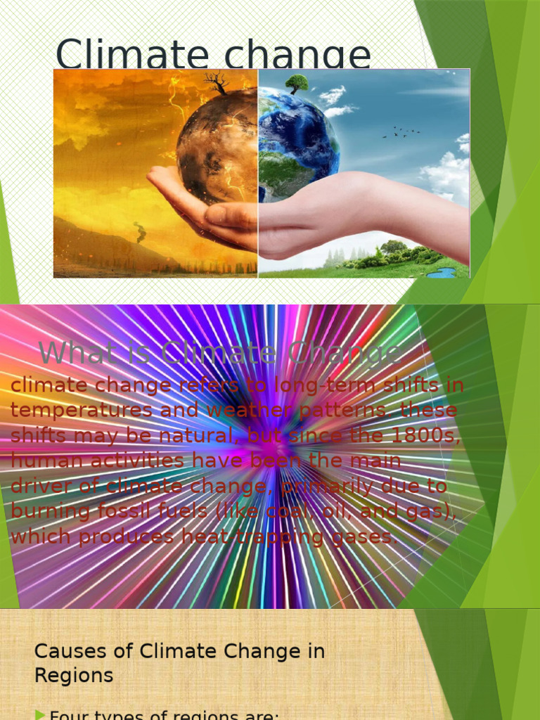 Causes and Effects of Climate Change | PDF | Climate Change ...