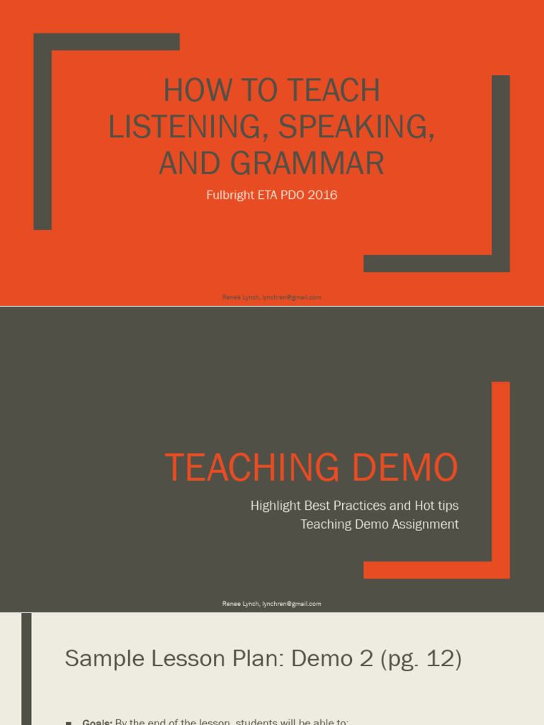 Effective Strategies for Listening & Speaking | PDF | Vocabulary | Question