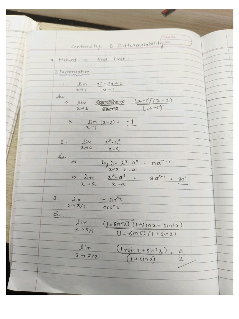 Limits And Continuity Pdf