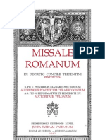 1955 Rubrics of The Roman Missal