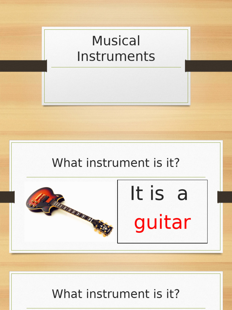 Identifying Musical Instruments | PDF