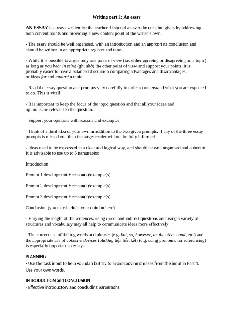FCE Writing essay | PDF | Essays | Reason