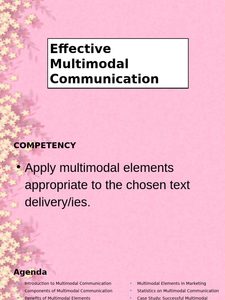ENG 7 Q3 18 Apply multimodal elements appropriate to the chosen text ...
