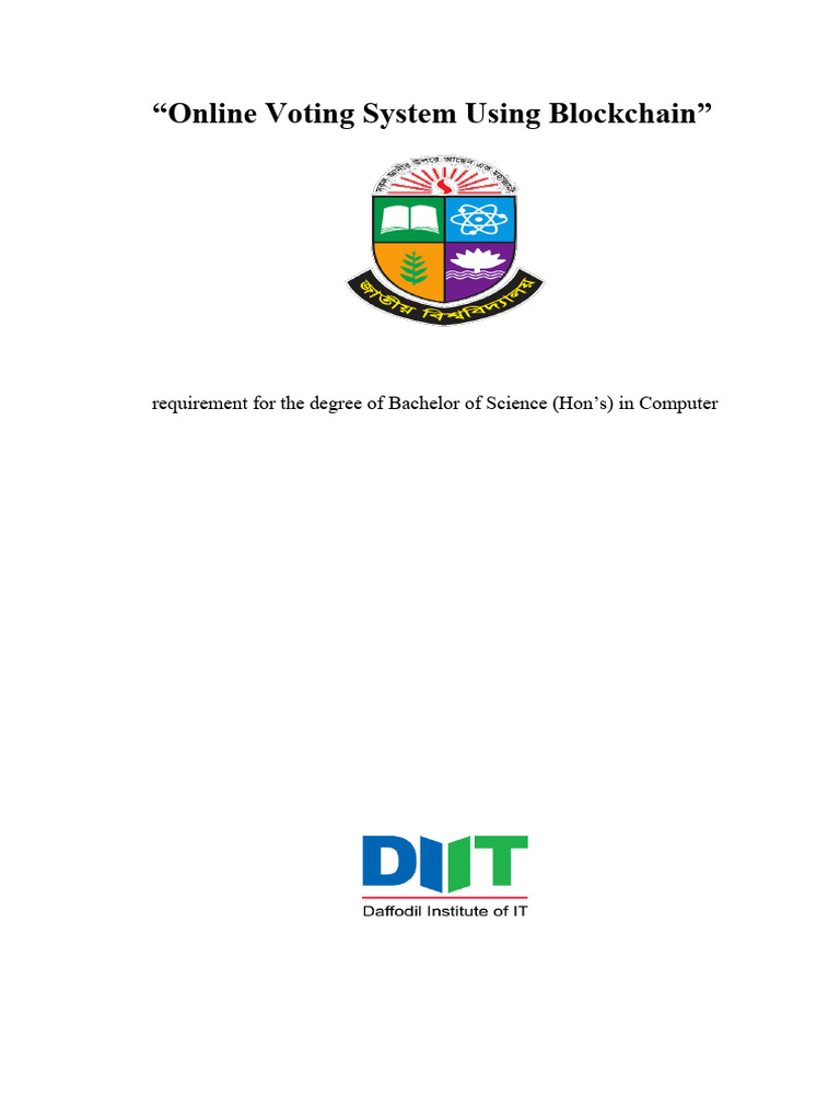 Blockchain-Based Online Voting System | PDF | World Wide Web | Internet ...