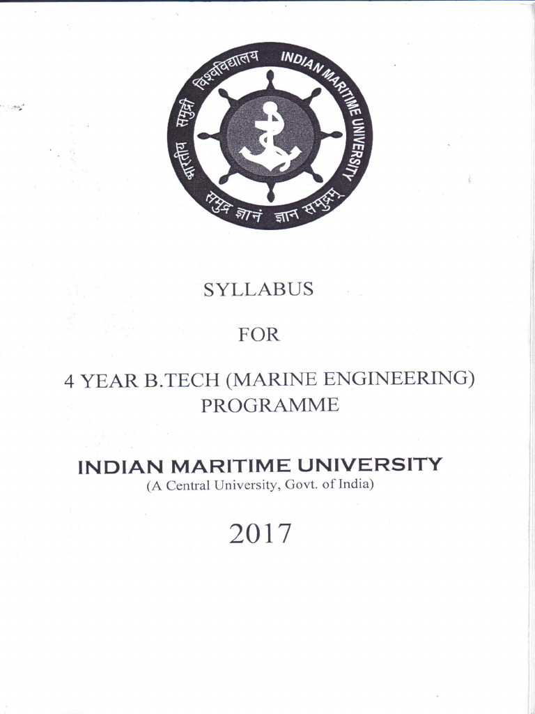 B.Tech 2017 New Syllabus | PDF