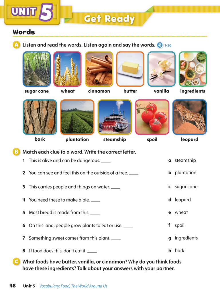 Unit 3 Food | PDF