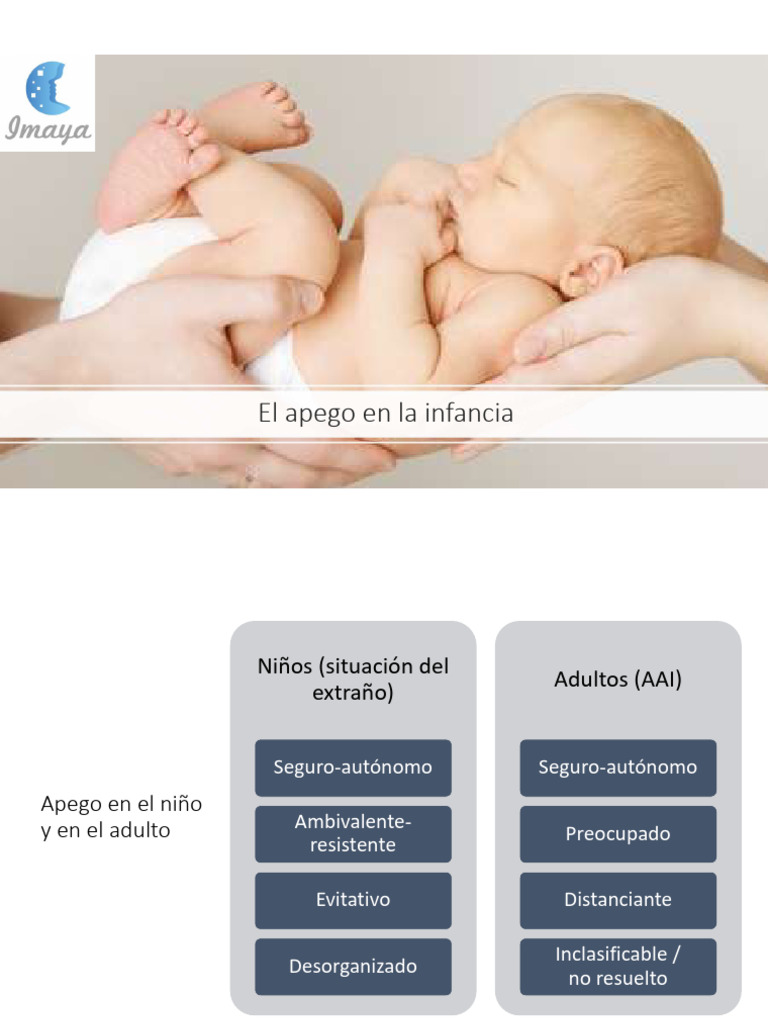 El Apego en La Infancia | PDF | Teoría de apego | Las emociones