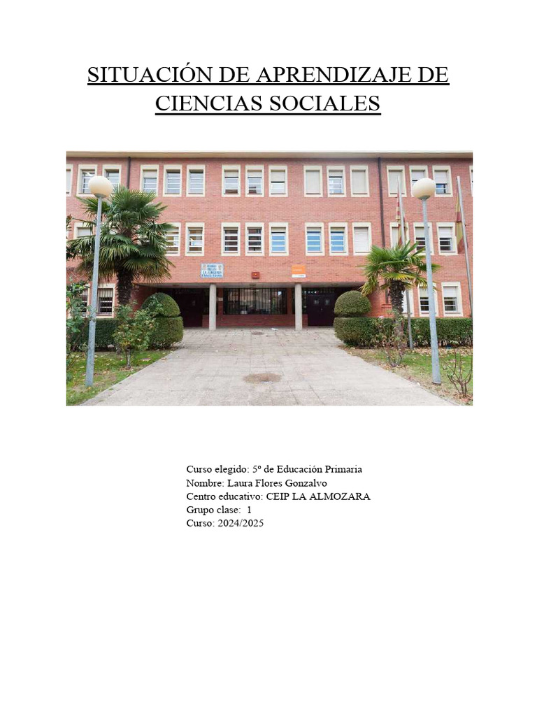Situación de Aprendizaje en Ciencias Sociales | PDF | Enseñando ...