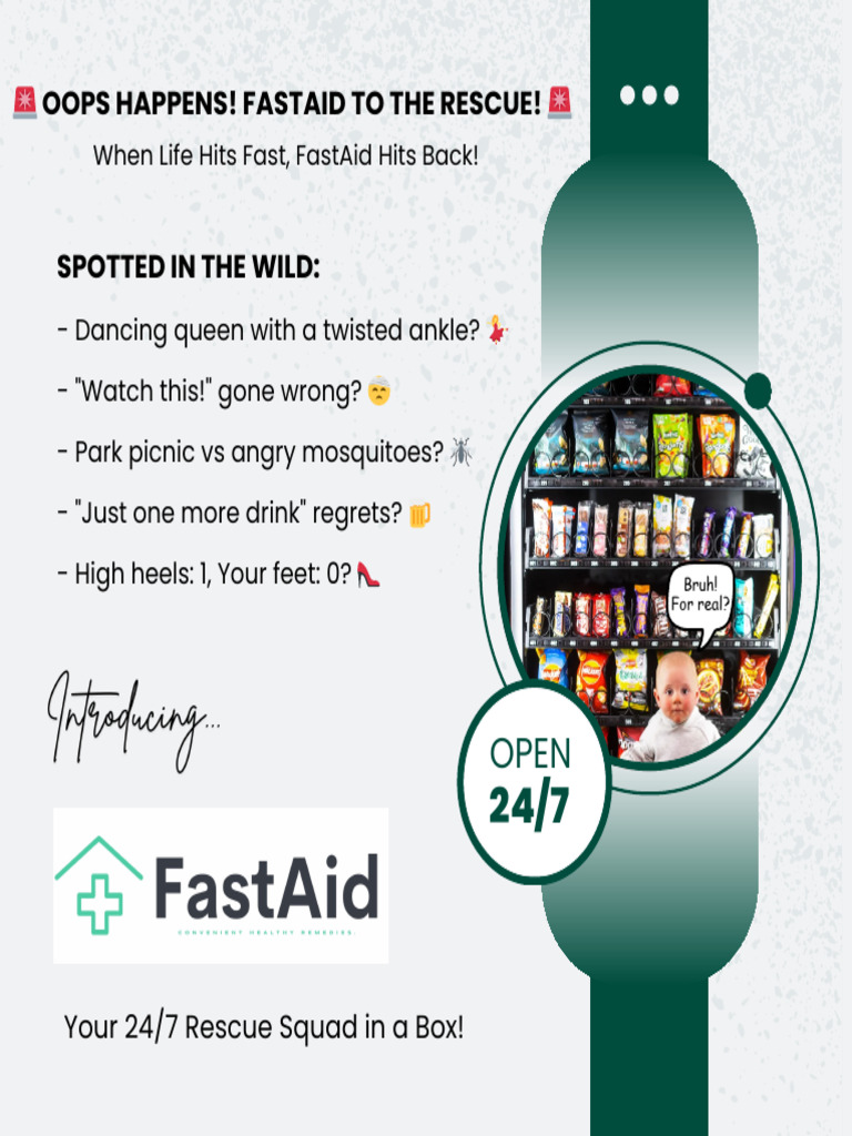 FastAid: 24/7 Emergency Relief Kit | PDF