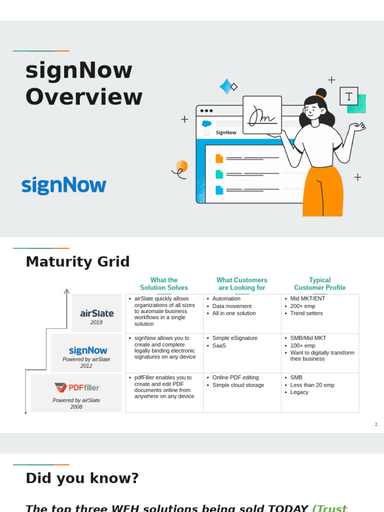SignNowOverview_for Customers v1 | PDF | Cloud Computing | Microsoft