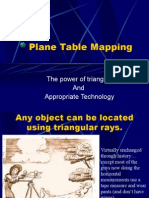 EE Plane Table Mapping