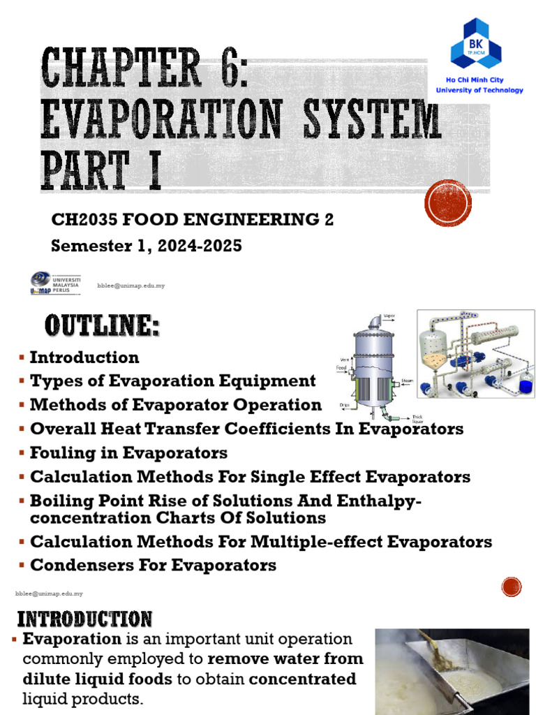 Evaporation Systems in Food Engineering | PDF | Evaporation | Heat Transfer