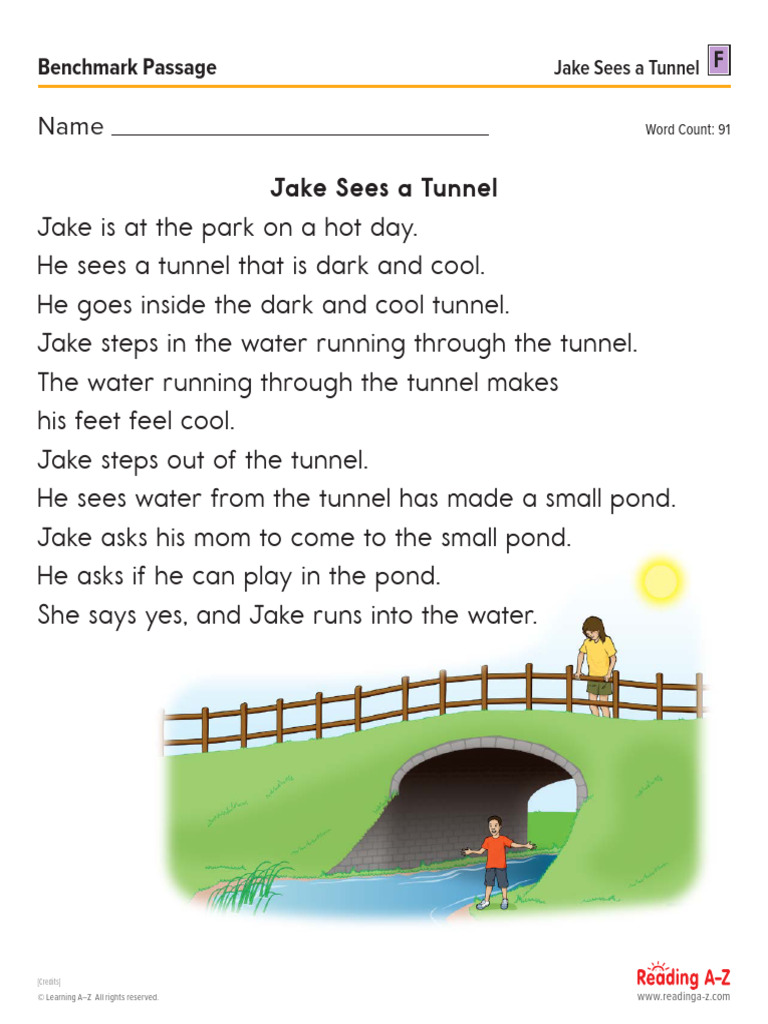 Jake Explores a Cool Tunnel Adventure | PDF