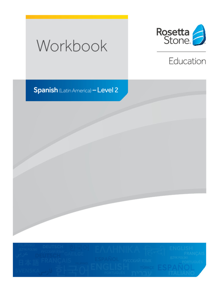 SpanishL2 StudentWorkbook | PDF