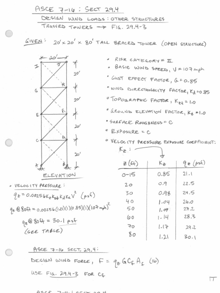 ASCE 7-16 Sect 29.4 | PDF
