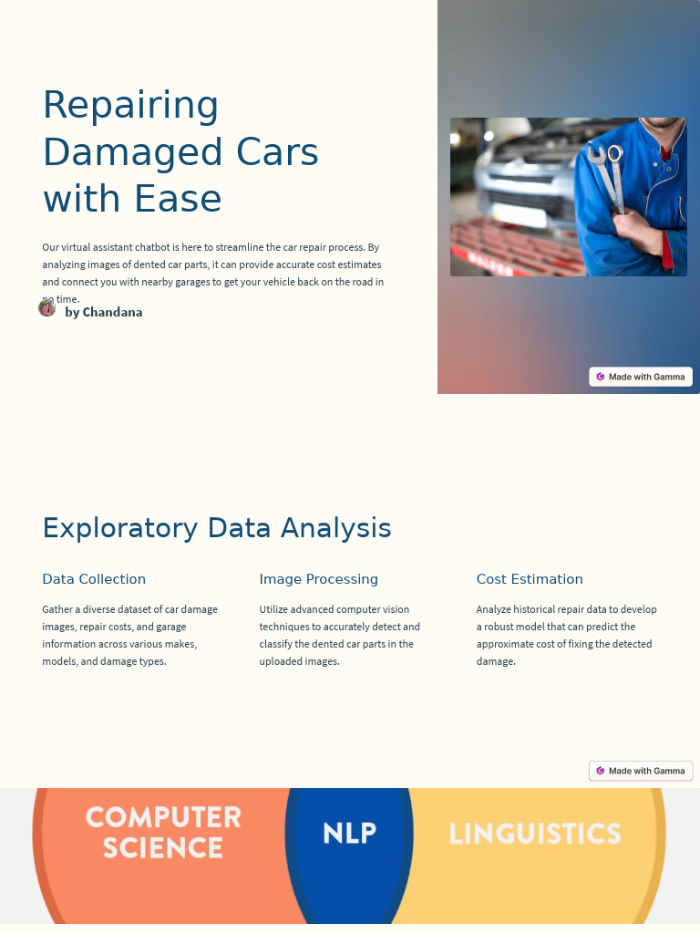 Streamlined Car Repair Chatbot Solution | PDF | Machine Learning ...