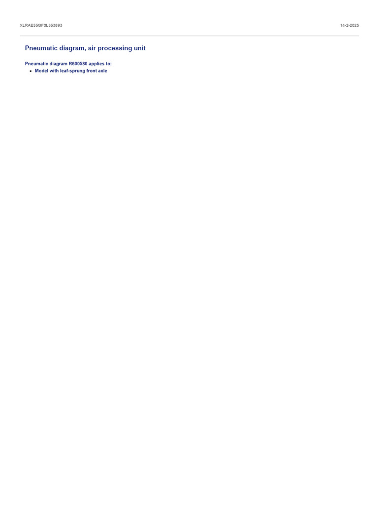 Pneumatic Air Dryer System Diagram | PDF | Valve | Clothes Dryer